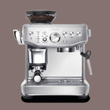Espressor Manual SAGE Barista Express Impress SES876BSS, 2l, 1850W, 15 bar, Sistem Termic Thermocoil, Argintiu