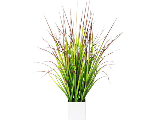 Planta Artificiala Iarba Imperata Cylindrica H 76 Cm Rosu/ Verde