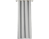 Draperie Cu Inele Blackout Gri Deschis 140x245 Cm