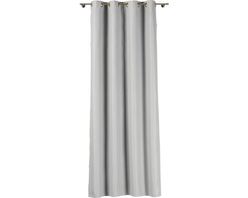 Draperie Cu Inele Blackout Gri Deschis 140x245 Cm