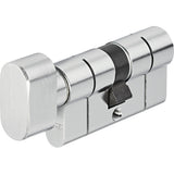 Cilindru usa ABUS KD6PS cu buton pe partea lunga Z30xK35mm