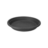 Farfurie rotunda cu diametrul de 48 cm antracit