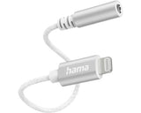 Cablu Adaptor Lightning-jack Hama, Negru