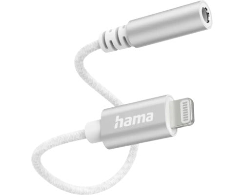 Cablu Adaptor Lightning-jack Hama, Negru