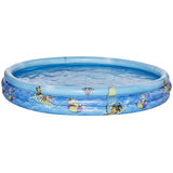 Piscina Happy People Gonflabila cu 3 Inele si Imprimeu Paw Patrol 150 x 25 cm