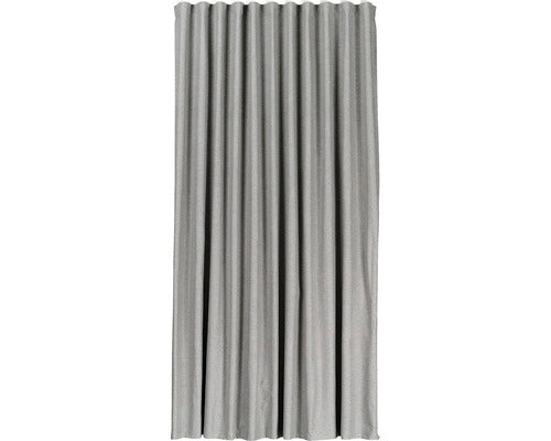 Draperie Cu Anouri Blackout Gri 140x245 Cm