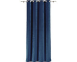 Draperie Cu Inele Velar Albastru 140x245 Cm