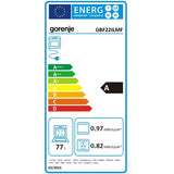 Cuptor Incorporabil GORENJE GBF22ILMF, Electric, Autocuratare AquaClean, 77 l, Clasa A, Negru