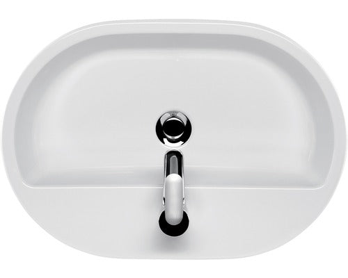Lavoar (chiuveta baie) Cersanit K11-0099, 42 x 10.5 x 59.5 cm, compatibil cu blat Caspia 60