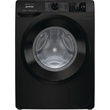 Masina de spalat rufe cu incarcare frontala Gorenje WNEI84AS/B, 8 kg, clasa energetica A, 1400 rpm, SoftSound, Negru