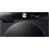 Masina de Spalat Rufe Frontala HISENSE WF7S1247BB, Steam, 12 kg, 1400rpm, Clasa A, Wi-Fi, Negru