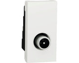 Priza Tv Simpla Schneider Unica 1, 5db, Alba