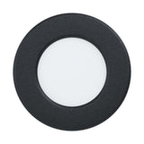 Spot incastrat EGLO FUEVA 5 99142, LED 2.7W 300lm 3000K IP20, Negru