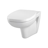 Vas WC suspendat, Cersanit, Facile, alb