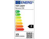 Plafoniera Cu Led Integrat Onyx Ks Rs 36w 3600 Lumeni, Lumina Alba 3000-6500k, Incl. Telecomanda, Alb/negru
