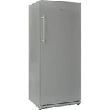 Frigider cu o usa profesional ADN 270S, 254l, Clasa F, Dezghetare automata, Usa reversibila, H 145 cm, Argintiu