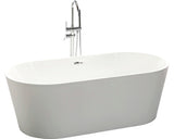 Cada de Baie Dreptunghiulara Freestanding Alure, Acril, 82x172x60 cm, Alb