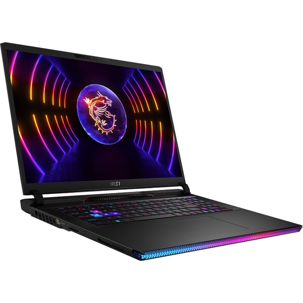 Laptop Gaming MSI Raider GE78HX 13VH-081RO, Intel Core i9-13950HX pana la 5.5GHz, 17" QHD+, 32GB, SSD 4TB, NVIDIA GeForce RTX 4080 12GB, Windows 11 Home, Negru