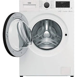 Masina de spalat rufe Beko WUE7626XBW, 7 kg, 1200 RPM, Clasa A, Motor ProSmart Inverter, HomeWhiz Bluetooth, SteamCure, Remote Control AddXtra, Aquawave, Alb