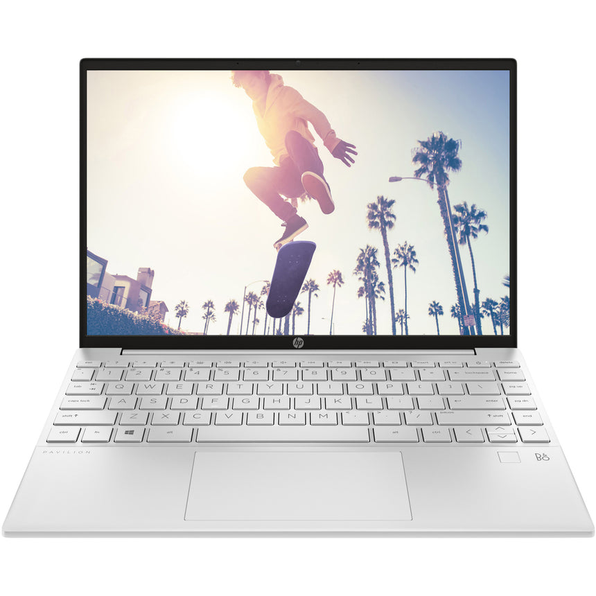 Laptop ultraportabil HP Pavilion Aero 13-be0018nq cu procesor AMD Ryzen™ 5 5600U, 13.3", WUXGA, 16GB, 512GB SSD, AMD Radeon™ Graphics, Free DOS, Natural Silver