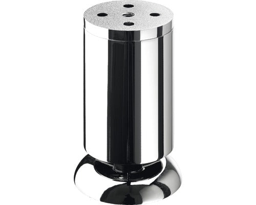 Picior Mobila Rotund Hettich Salinio & Salinia Ø50x(100-110) Mm, Inaltime Reglabila, Otel Cromat