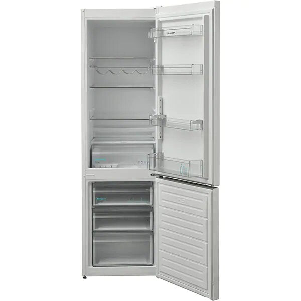 Combina frigorifica SHARP SJ-BB05DTXWF-EU, NanoFrost, 288 l, H 180 cm, Clasa F, alb