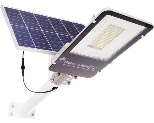 Corp Iluminat Stradal Cu Incarcare Solara Ql Lighting 7200 Lumeni 6000-8000k, Acumulator 18000mah, Protectie La Umiditate Ip65, cu Suport De Fixare
