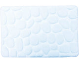 Covoras De Baie Antiderapant Msv Pebbles 40x60 Cm Alb