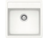 Chiuveta Bucatarie Cu O Cuva Schock Nemo N-100s 49x51 Cm, Fara Picurator, Cristalite Alpina