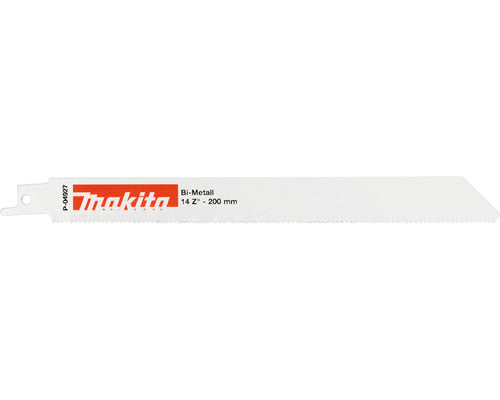 Set 5 panze Makita P-04927, Bi-metal, 200mm