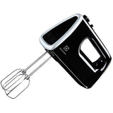 Mixer de Mana ELECTROLUX EHM3310, 450W, 5 Trepte Viteza, Negru-Argintiu