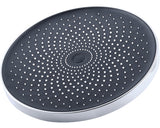Para dus fixa AVITAL Verdon rotunda Ø 26 cm crom inchis