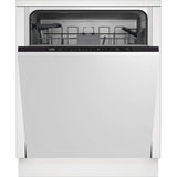 Masina de spalat vase incorporabila Beko BDIN16430, 14 seturi, 6 programe, HygieneIntense, AutoDoor Opening, Clean&Shine, Flexible HalfLoad, Clasa D, 60 cm