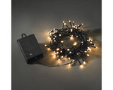 Ghirlanda Luminoasa Cu 80 Led-uri, Inclus Senzor & Timer