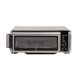 Cuptor electric multifunctional Ninja Foodi 8in1 SP101, 2400W, 10l, 8 functii de gatit, Airfryer, deshidratare, design compact flip, tehnologie Digital Crisp Control, timer, 4 tavi, panou digital, inox