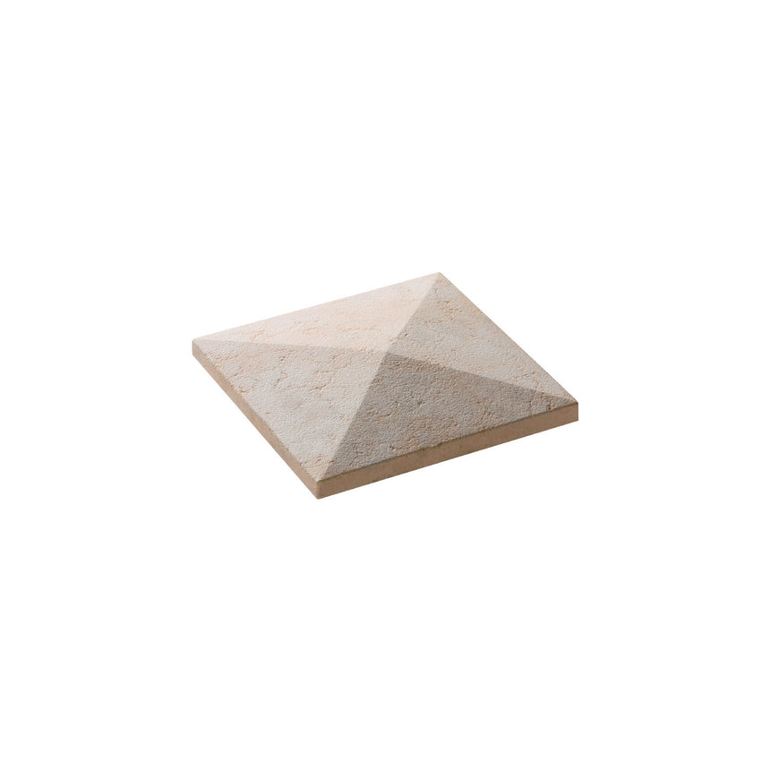 Capac stalp gard Roma, din piatra compozita - 40x40x6 (Lxlxh cm)