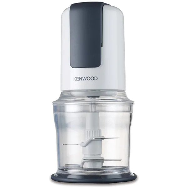 Tocator Kenwood CH 580, 450W, 2 viteze, lame inox, functie zdrobire gheata, bol 0.5L, alb/negru