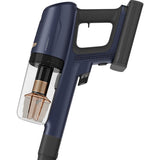 Aspirator vertical Electrolux Ultimate 800 EP81B25WET, autonomie max 60 min, 25.2 V, 150 AW, ecran LCD, 3 viteze, tub inox telescopic, perie cu LED pentru mopping + rezervor apa, albastru indigo