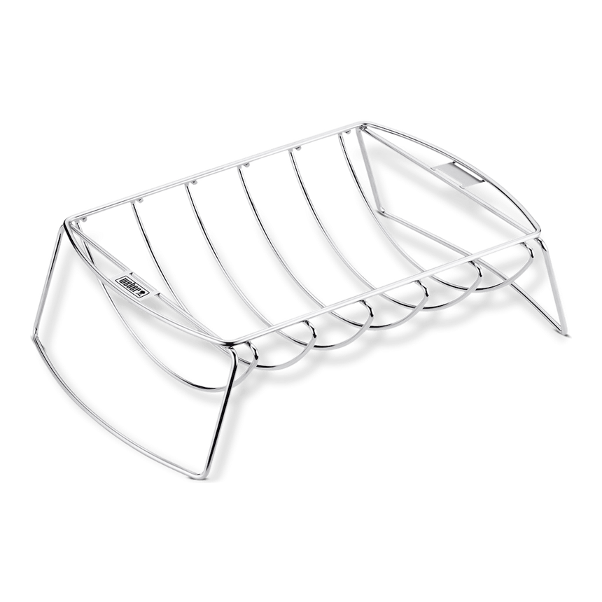 Suport inox pentru costite si friptura Weber Q 300/3000, 57 cm