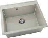 Chiuveta Bucatarie Cu O Cuva Fat Avangard 227 60x51 Cm, Fara Picurator, Marmura Compozita Granit Gri