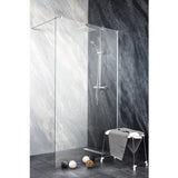 Paravan de dus walk-in Sanotechnik Freedom II MP500, sticla securizata, Easyclean, 147-149x195 cm