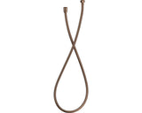 Furtun de dus metalic antitorsiune 170 cm rose gold