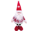 Decoratiune Lafiora Mos Craciun Cu Picioare Telescopice H 71 Cm