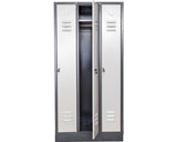 Fiset Metalic 3 Usi Fam Md35 890x450x1800 Mm, Cu Polita Si Bara De Haine