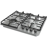 Plita incorporabila Gorenje GW642ABX, gaz, 4 arzatoare, Inox