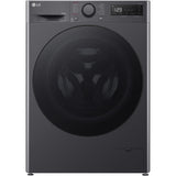 Masina de spalat rufe cu uscator LG F4DR510S2M, 10 kg Spalare, 6 kg Uscare, 1400 rpm, Clasa D, Motor Direct Drive, TurboWash, Negru