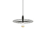 Lampa SIRKEL 30 E27 Negru Loft Design Sollux