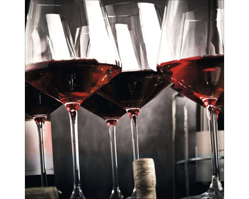 Tablou Sticla Red Wine Ii 50x50 Cm