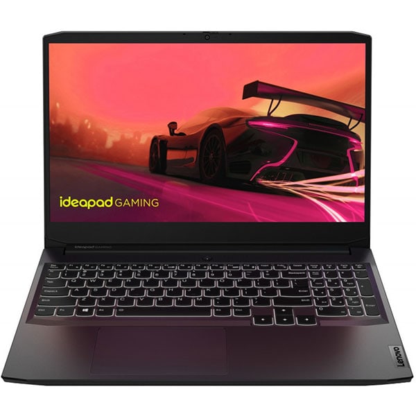 Laptop Gaming LENOVO IdeaPad Gaming 3 15ACH6, AMD Ryzen 5 5500H pana la 4.2GHz, 15.6" Full HD, 16GB, SSD 512GB, NVIDIA GeForce RTX 2050 4GB, Free DOS, Negru