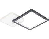 Plafoniera EGLO GAFARES 900422, LED 15W 2100lm 3000-6500K, Negru, Alb Telecomanda IP20